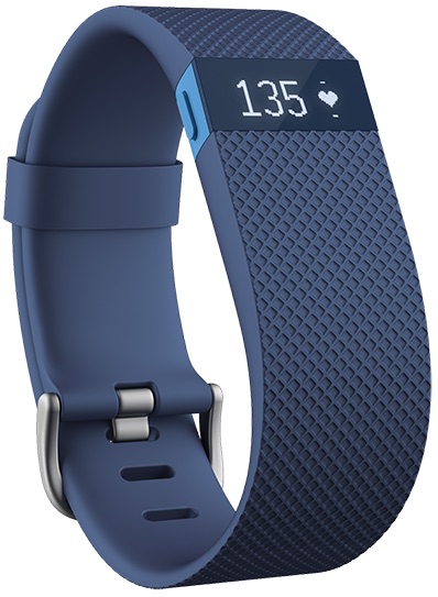 Fitbit Charge HR Blue on inKin Blog