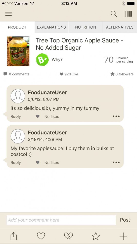 Fooducate app on inKin Fitness Blog