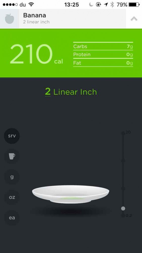 Jawbone app screen on inKin Social Fitness Platform Blog