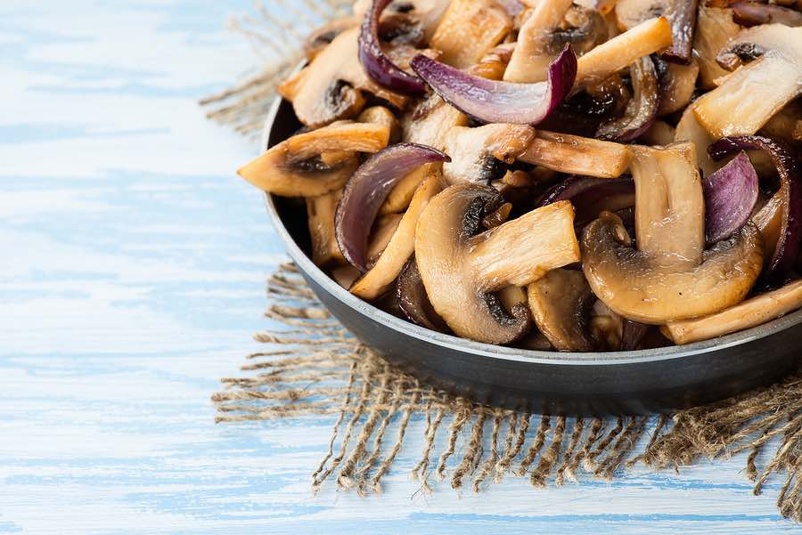 Sherried sauteed mushrooms recipe on inKin Fitness and Health Blog