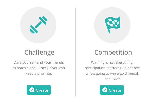 Fitness Challenges and Competitions on inKin