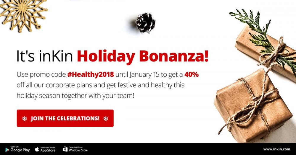 inKin corporate wellness special holidays offer