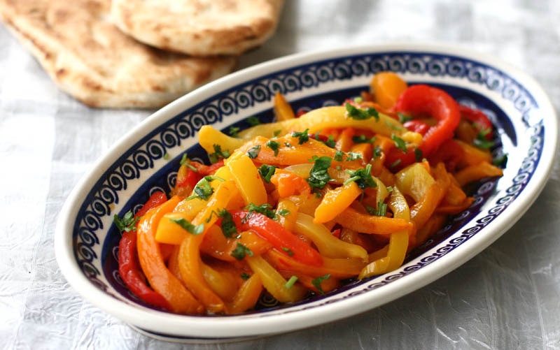 Roasted Bell Pepper Salad | inKin Fitness and Health Blog