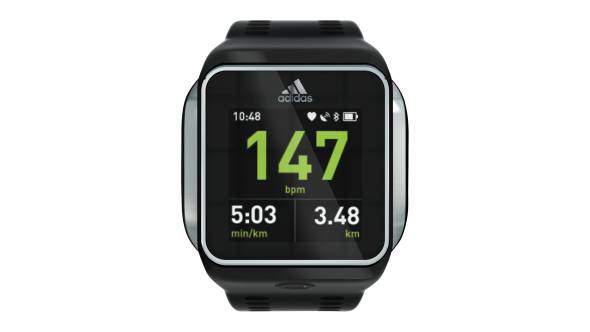 Wearable Steps Distance Activity Burned Calories Pulse (HR) Adidas miCoach Smart Run