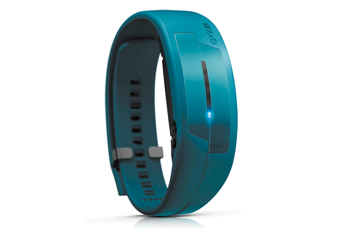 Wearable Steps Distance Activity Burned Calories Sleep Analysis Pulse (HR) Epson Pulsense PS-100 Teal Band
