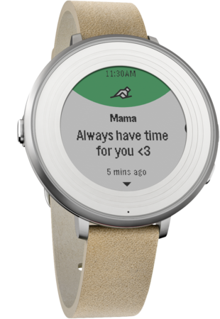 Wearable Steps Distance Activity Sleep Analysis Pebble Time Round