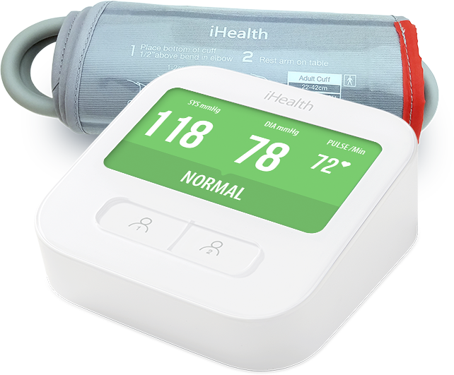 Wearable Pulse (HR) Blood Pressure iHealth Clear