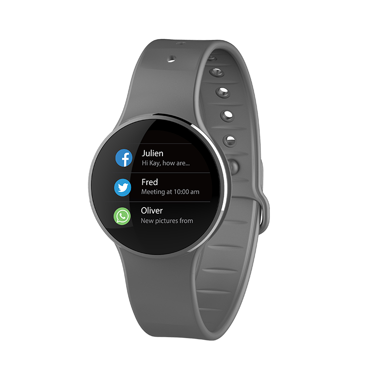 Wearable Steps Distance Activity Burned Calories Sleep Analysis MyKronoz ZeCircle 2