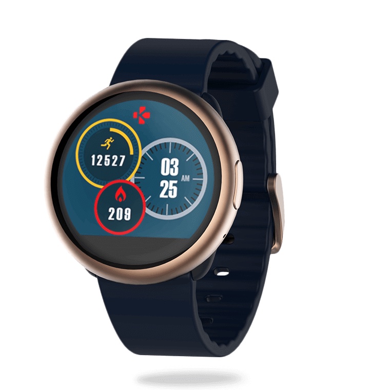 Wearable Steps Distance Activity Burned Calories Sleep Analysis MyKronoz ZeRound 2