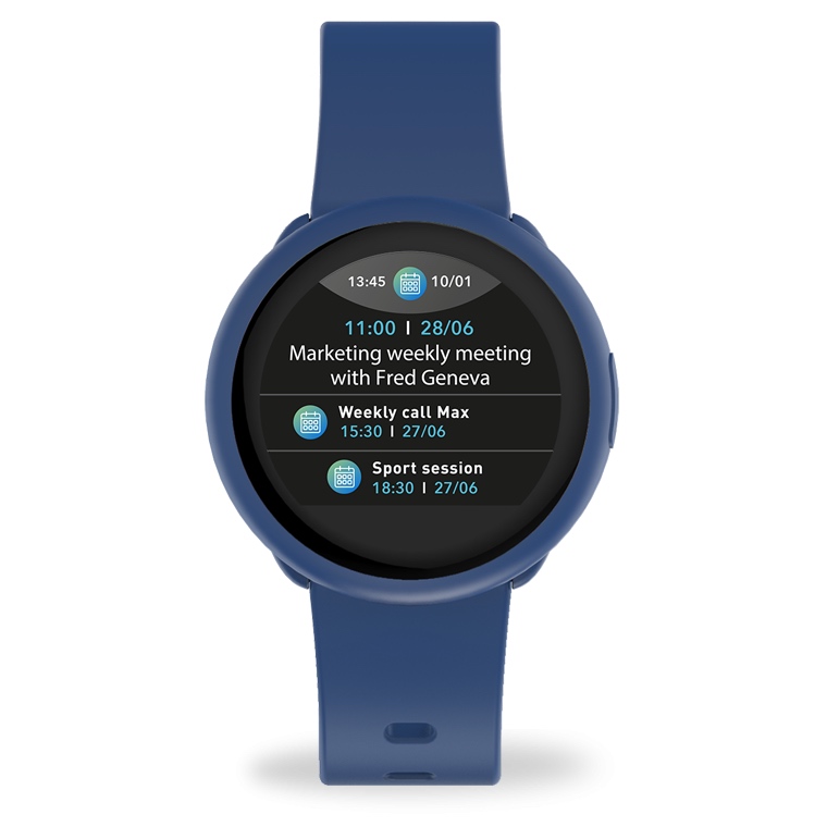 Wearable Steps Distance Activity Sleep Analysis Pulse (HR) MyKronoz ZeRound3 Lite