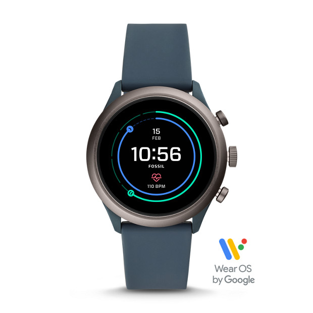 Wearable Steps Distance Burned Calories Pulse (HR) Fossil Sport Smartwatch