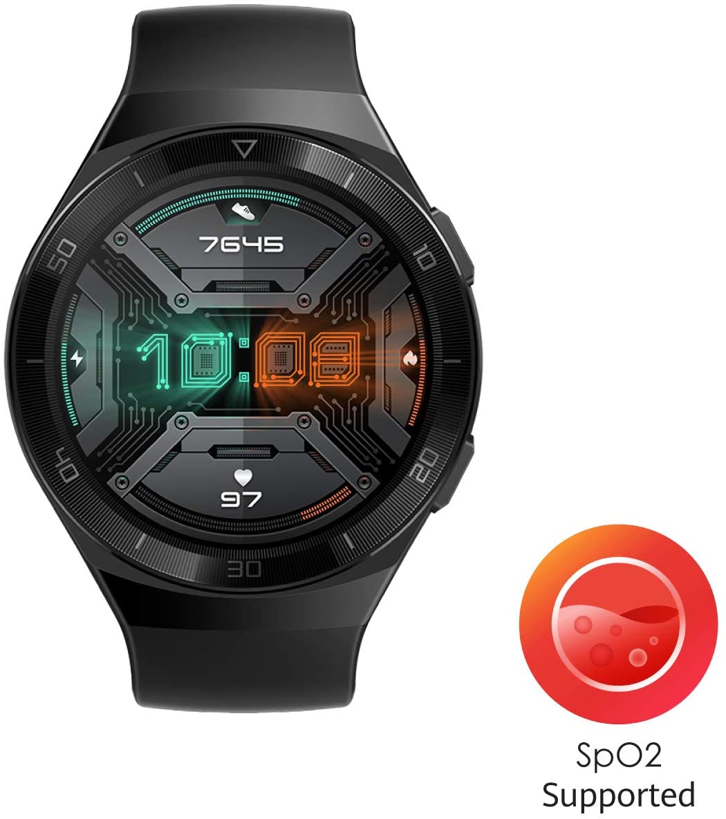 Wearable Steps Distance Activity Burned Calories Sleep Analysis Pulse (HR) Floors Climbed Swim Huawei Watch GT 2e