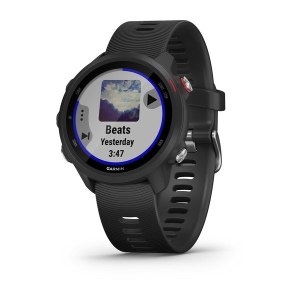 Wearable Steps Distance Activity Burned Calories Sleep Analysis Pulse (HR) Floors Climbed Garmin Forerunner 245 Music