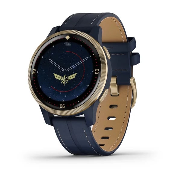 Wearable Steps Distance Activity Burned Calories Sleep Analysis Pulse (HR) Floors Climbed Garmin Captain Marvel