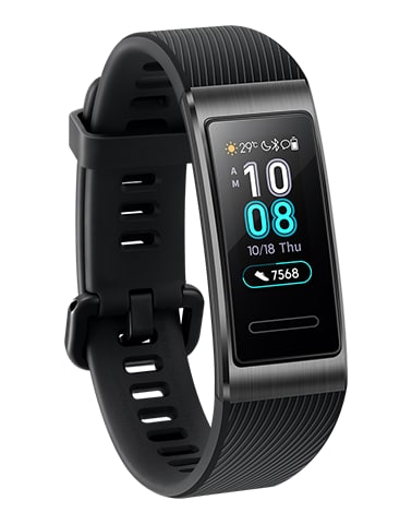 Wearable Steps Distance Activity Burned Calories Sleep Analysis Pulse (HR) Floors Climbed Swim Huawei Band 3 Pro