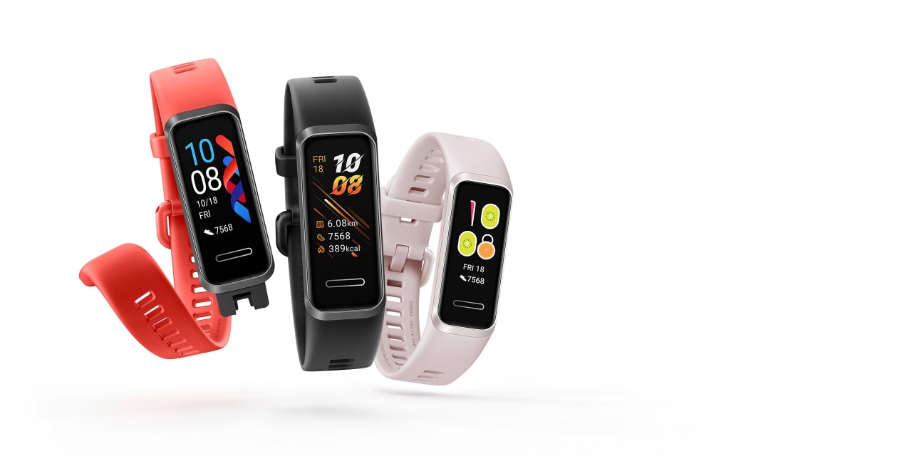 Wearable Steps Distance Activity Burned Calories Sleep Analysis Pulse (HR) Floors Climbed Swim Huawei Band 4